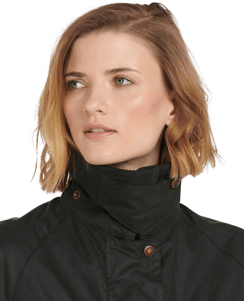 Tain Wax Jacket naisten takki, Sage, view: 2