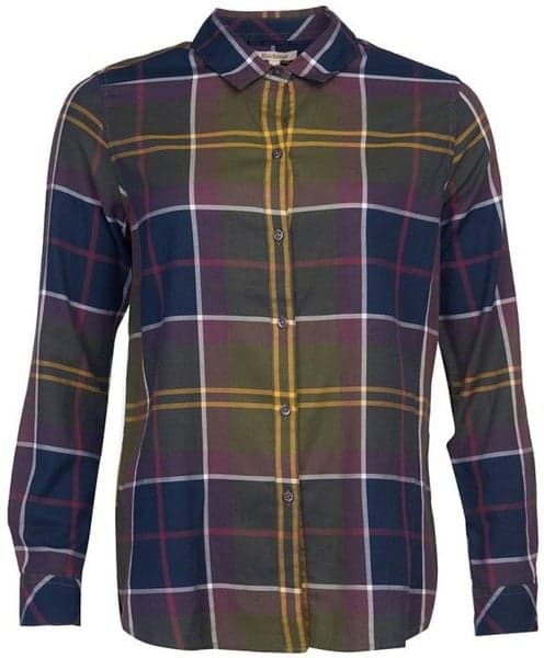 W's Moorland Shirt Olive Check, view: 0