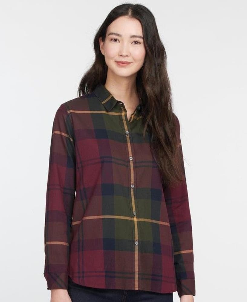 Moorland -naisten rento ruutupaita, Elderberry Chec, view: 2