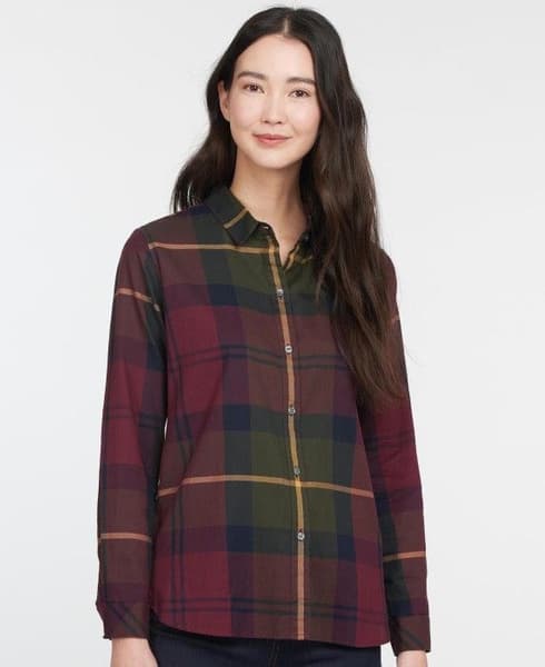 Moorland -naisten rento ruutupaita, Elderberry Chec, view: 2