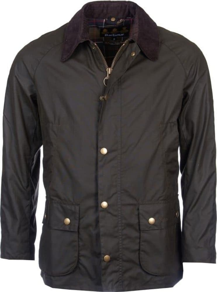 M's Ashby Wax Jacket Dark Olive, view: 0