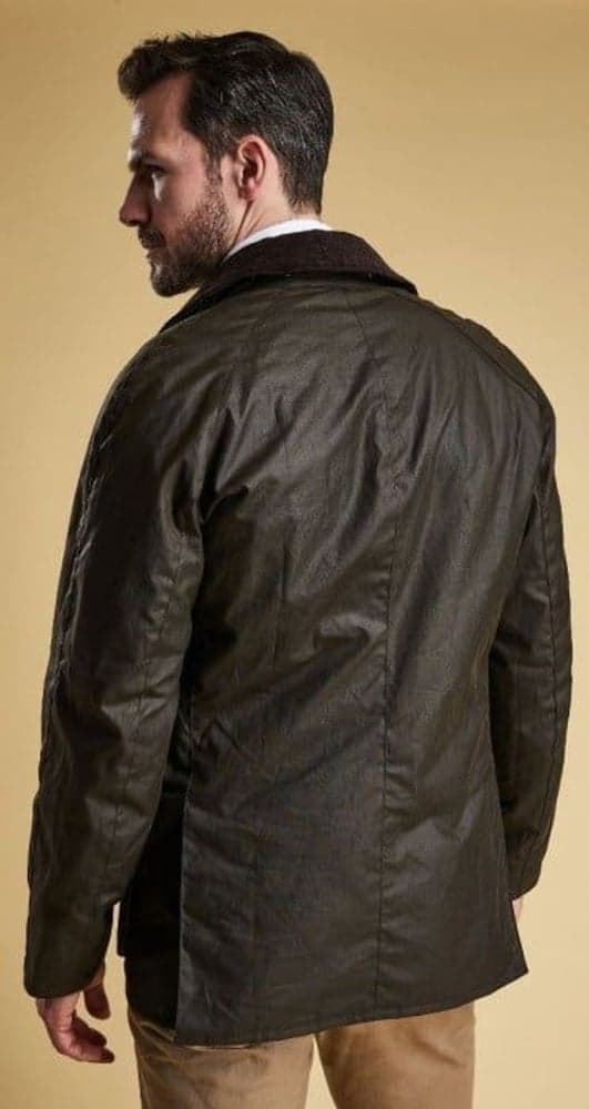 M's Ashby Wax Jacket Dark Olive, view: 3