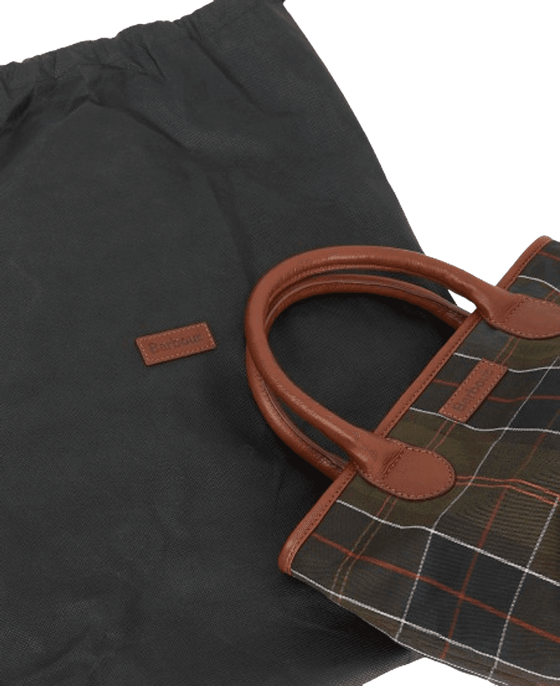 Katrine Leather Tote Bag laukku, Classic Tartan, view: 5