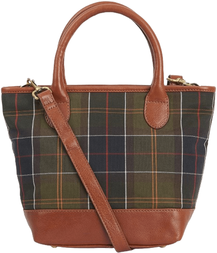 Katrine Leather Tote Bag laukku, Classic Tartan, view: 1