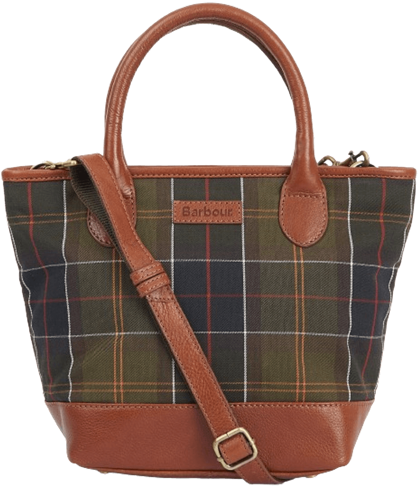 Katrine Leather Tote Bag laukku, Classic Tartan, view: 0