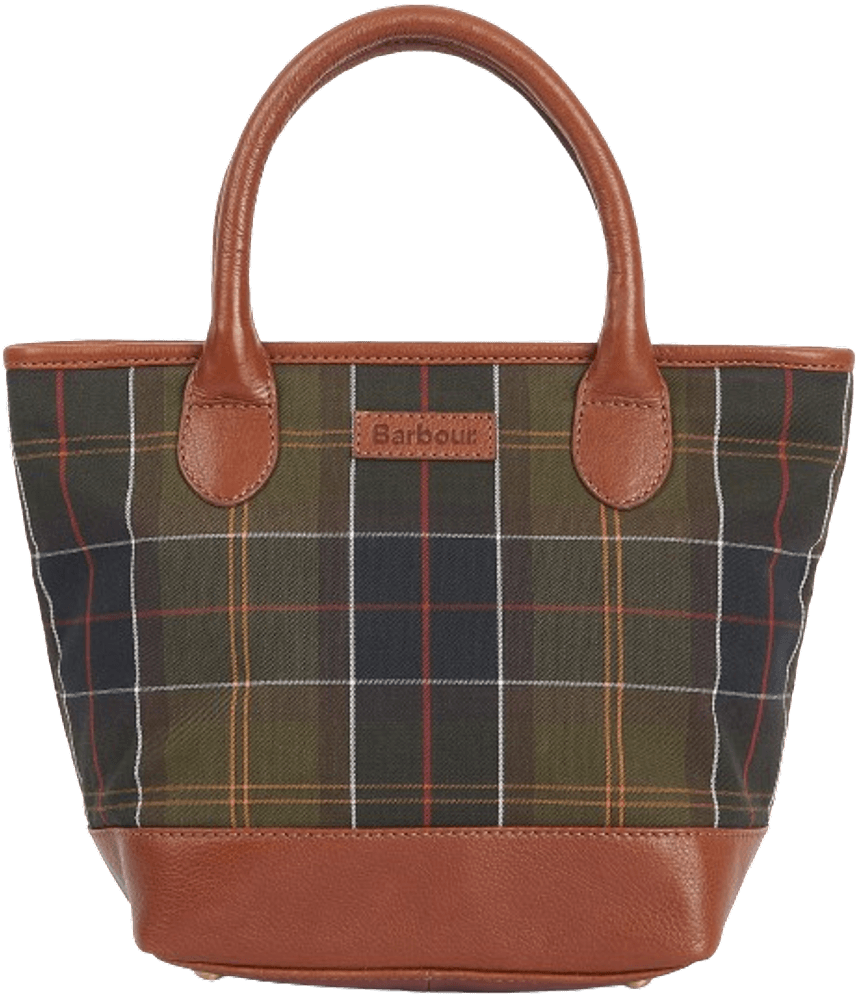 Katrine Leather Tote Bag laukku, Classic Tartan, view: 2