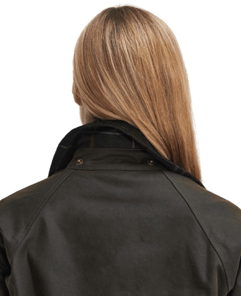 Acorn Wax Jacket naisten takki, Olive, view: 4