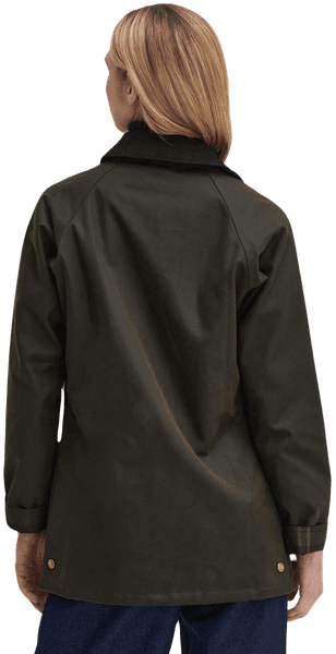 Acorn Wax Jacket naisten takki, Olive, view: 2