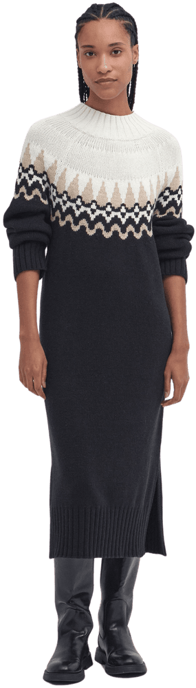 Kingsford Dress neulemekko, Black, view: 1