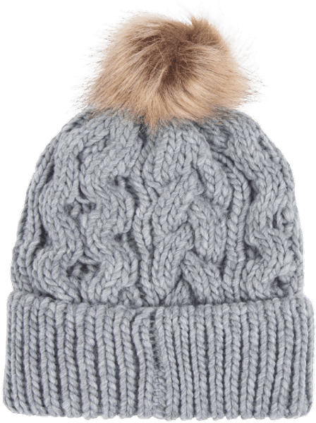 Penshaw Cable Beanie pipo, harmaa, view: 1