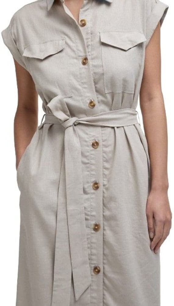 Birdie Maxi Dress mekko, Light Sand, view: 2