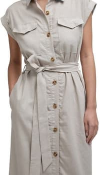 Birdie Maxi Dress mekko, Light Sand - view: 2