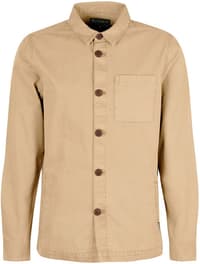 Washed Overshirt paita, vaaleanruskea - view: 0
