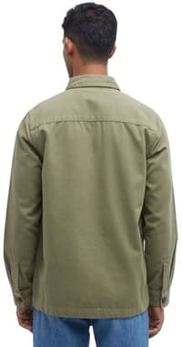 Washed Overshirt paita, Bleached Olive - view: 2