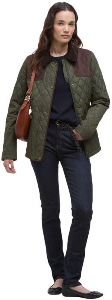 Keeper Wear Quilt naisten takki, Olive, view: 7