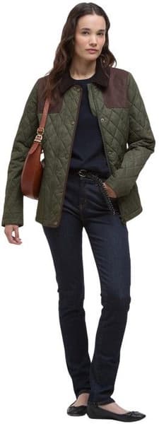 Keeper Wear Quilt naisten takki, Olive, view: 7