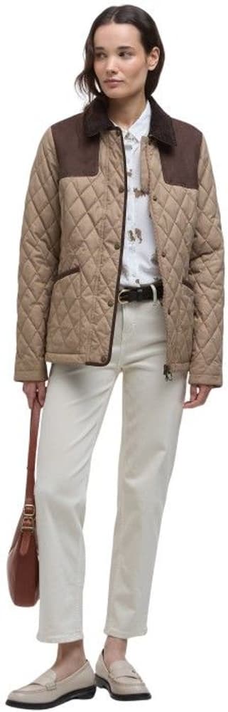 Keeper Wear Quilt naisten takki, Military Brown, view: 6