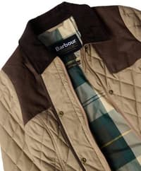 Keeper Wear Quilt naisten takki, Military Brown - view: 5