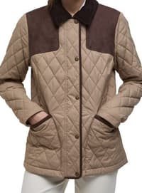 Keeper Wear Quilt naisten takki, Military Brown - view: 3