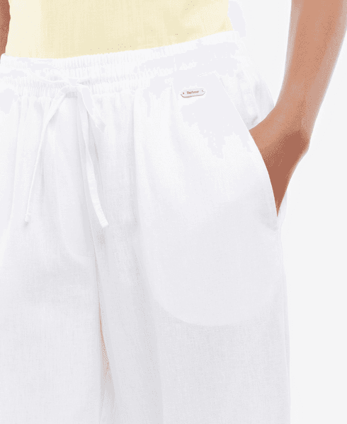Christie Trouser naisten housut, White, view: 4