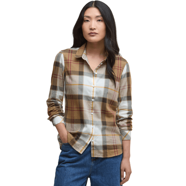 W's Bredon Check Shirt Light Muted Tartan, view: 1