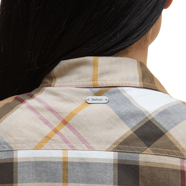 W's Bredon Check Shirt Light Muted Tartan, view: 4