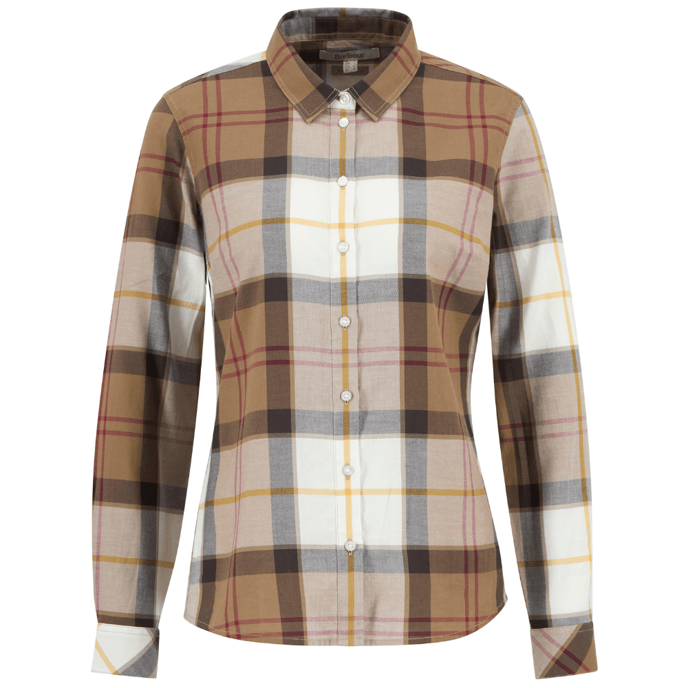 W's Bredon Check Shirt Light Muted Tartan, view: 0