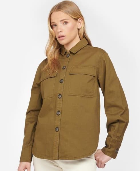 Hartley Overshirt -naisten päällyskauluspaita, Nori Green, view: 3