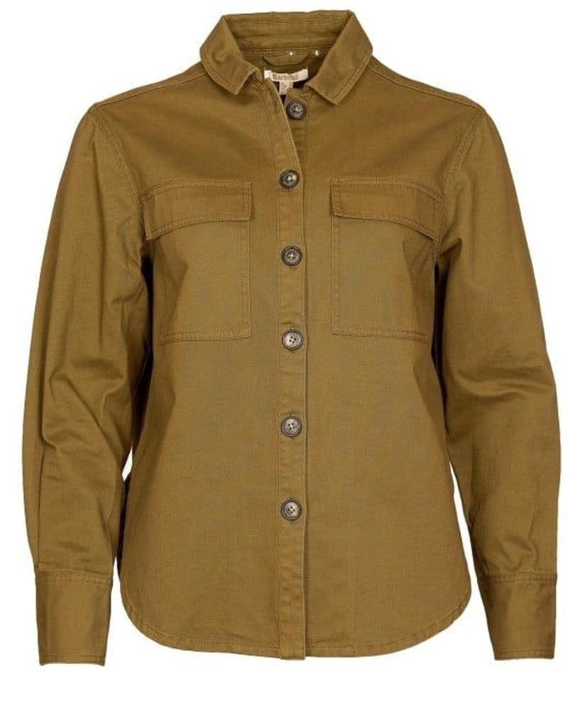 Hartley Overshirt -naisten päällyskauluspaita, Nori Green, view: 0