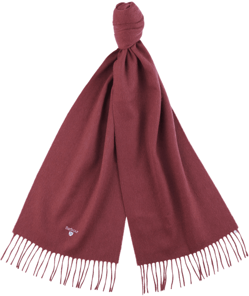 Plain Lambswool Scarf huivi, Port Red, view: 0