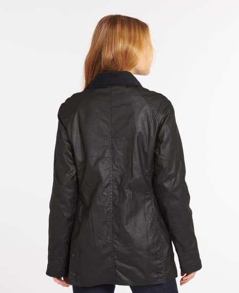 Beadnell naisten öljykangastakki, musta, view: 3