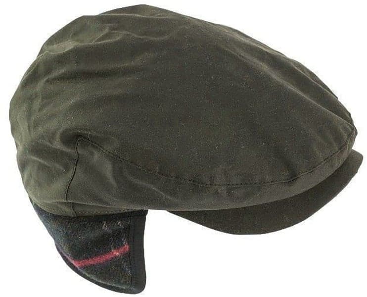 M's Cheviot Tartan Cap Olive, view: 0