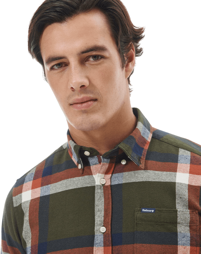 Folley Tailored Fit paita, Olive, view: 1