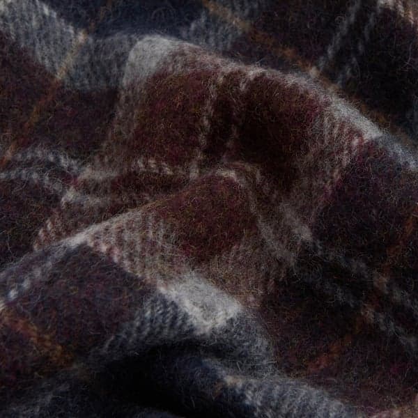 Tartan Lambswool Scarf Midnight Oak Tartan, view: 4