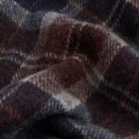 Tartan Lambswool Scarf Midnight Oak Tartan - view: 4