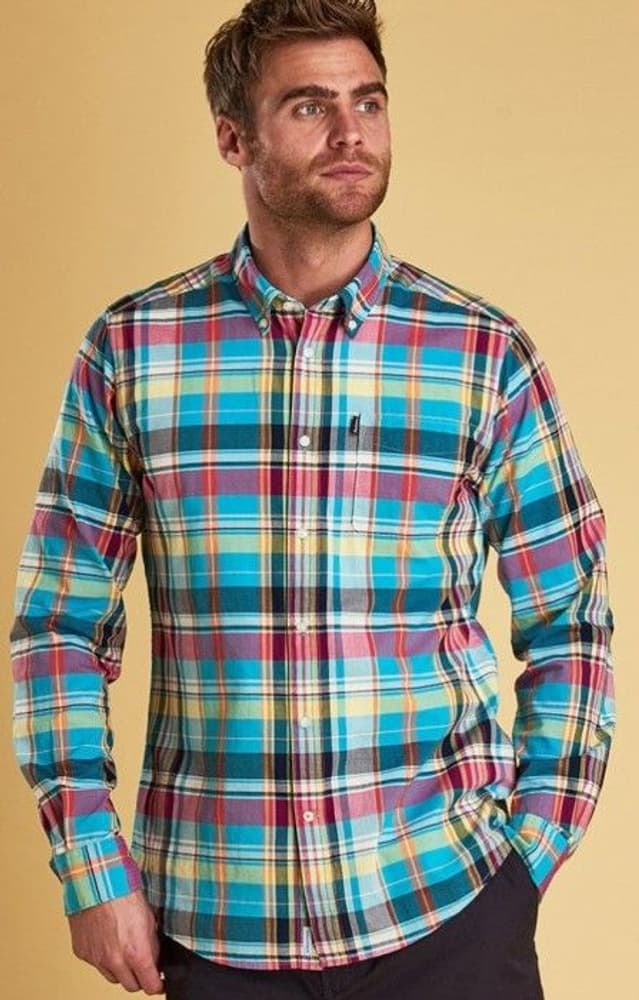 M's Madras 2 Tailored Fit Aqua, view: 1