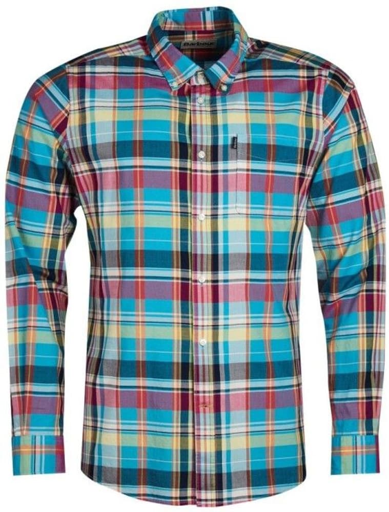 M's Madras 2 Tailored Fit Aqua, view: 0