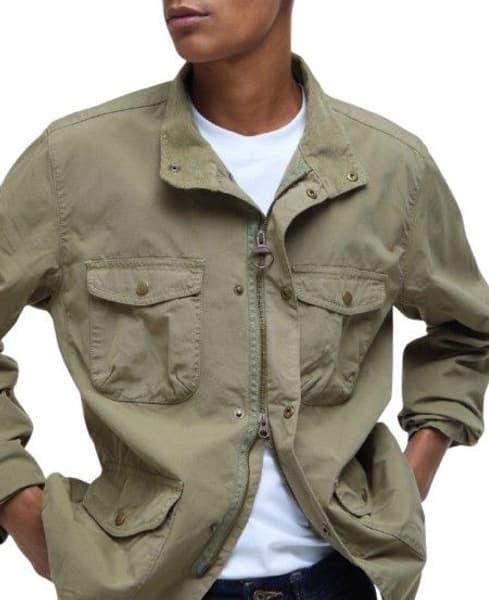 Ogston Casual Jacket takki, Bleached Olive, view: 4