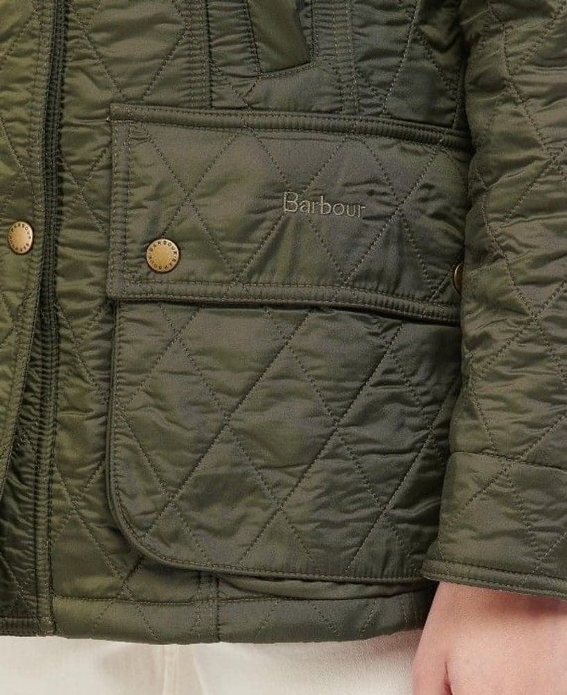 Beadnell Polarquilt naisten takki, oliivinvihreä, view: 6