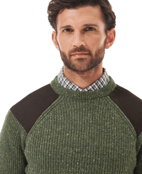 Raisthorpe Crew neulepusero, Olive, view: 1