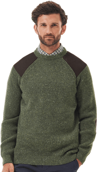 Raisthorpe Crew neulepusero, Olive, view: 2