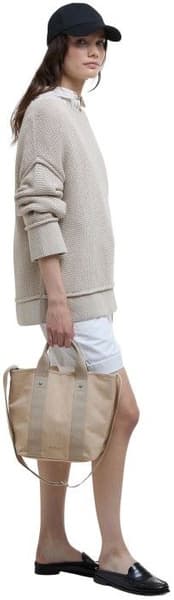 Emmie Knitted Jumper naisten paita, Light Sand, view: 6