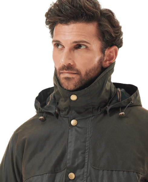 Ollerton Wax Archive vahatakki, Olive, view: 1