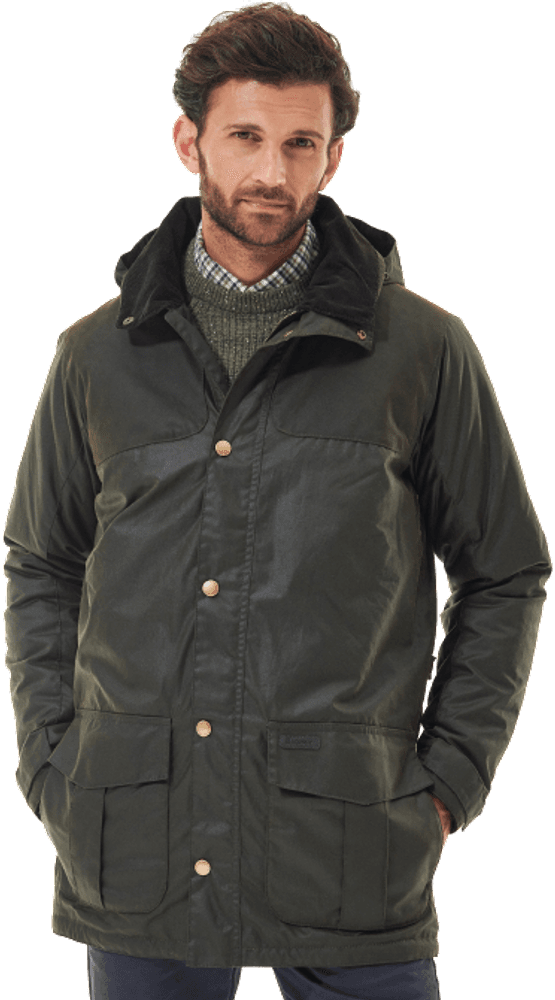 Ollerton Wax Archive vahatakki, Olive, view: 2