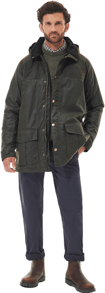 Ollerton Wax Archive vahatakki, Olive, view: 4