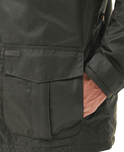 Ollerton Wax Archive vahatakki, Olive, view: 5