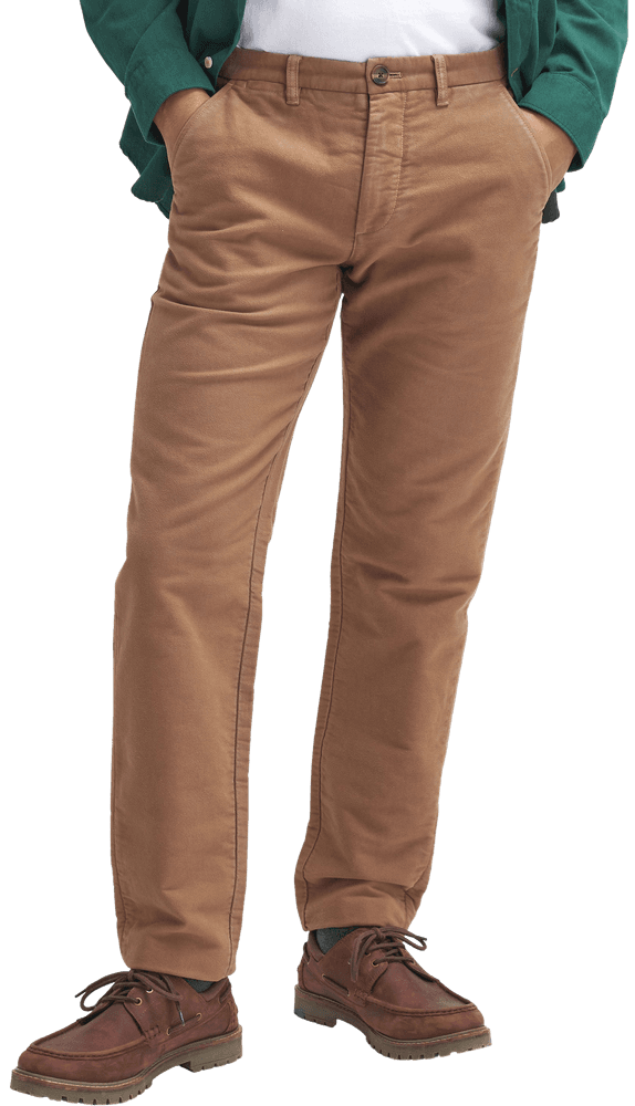 Moleskin Tailored Fit housut, Sand, view: 3