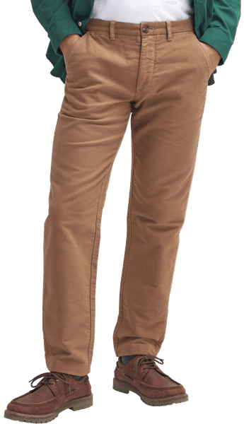 Moleskin Tailored Fit housut, Sand, view: 3