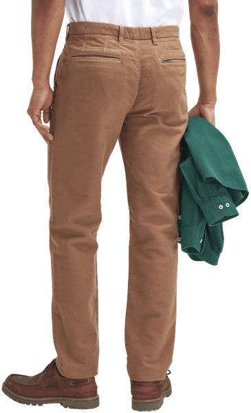 Moleskin Tailored Fit housut, Sand, view: 4