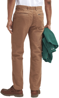 Moleskin Tailored Fit housut, Sand - view: 4
